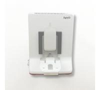 Support mural pour AVM Fritz Repeater 3000 / 3000 AX / 6000 en métal - Support de prise stable en aluminium - Blanc - Sans perçage - Fabriqué en Allemagne