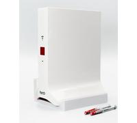 Support mural pour AVM Fritzbox Repeater 3000 AX avec matériel de montage en blanc