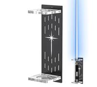 Support Mural pour Baguettes de Collection | Organisateur Vertical en Acrylique | Porte-Objets de Collection Mural - pour Fans Collectionneurs Gamers Détaillants Passionnés de Cosplay Maison Bureau