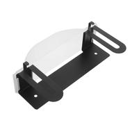 Support Mural pour Balance, Acier au Carbone Noir sans perçage | Brackets Adhésifs, Protection du Mur, Rangement Discret pour Salle de Bain, Locataires et Déménagements