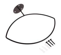 Support mural pour ballons - Présentoir compact en fer pour économiser de l'espace, support de ballon de sport, support de rangement durable, construction en métal | Chambre d'enfant, garage, salle de