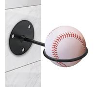 Support mural pour batte de baseball - Écran de support pour batte de baseball stable et résistant de 3,54 x 2,16 x 1,18 pouces | Étagère de rangement en métal multifonction et économe