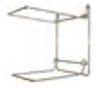 Support mural pour bidon 3l de savon liquide - AEXALT - SU620 Blanc G