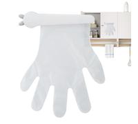 Support mural pour boîte à gants - Organisateur de gants et clip de rangement adhésif | Pour laboratoire, maison, cuisine, garage, placard, restaurant, buanderie, hôpital, cabinet dentaire et atelier.