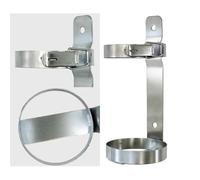 Support Mural pour Bouteille d'oxygène avec Clips et Bases, Support Universel réglable pour Bouteille d'oxygène, 5 pièces, Support d'organisation d'oxygène Moyen pour cliniques et Usage Dome