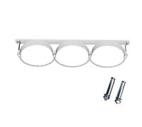 Support mural pour bouteilles de gaz, support mural pour bouteilles de gaz, support de réservoir en acier pour petits réservoirs de propane et d'oxygène, solution de rangement fixe, blanc 95 cm