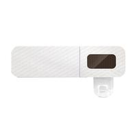 Support mural pour brosse à dents - Support intelligent 5 x 5,3 x 20 cm, outil d'hygiène bucco-dentaire de salle de bain, désinfectant multifonction pour brosse à dents, accessoire de santé