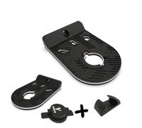 Support Mural pour Caméras Reolink - Fixation Orientable (1, Noir/Accent Blanc + Adhésif)