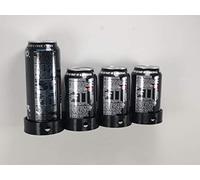 Support mural pour canette à boissons, noir (quad, quad, noir)