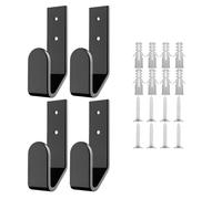 Support mural pour ceinture - 11 x 4,7 x 4 cm - Crochet d'affichage horizontal - Tubes d'extension en acrylique - Support de rangement mural pour chambre à coucher, salon, salle de bain, cuisine