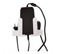 Support mural pour chargeur de vélo électrique Bosch, blanc mat, construction stable