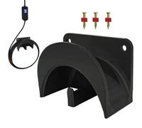 Support mural pour chargeur EV, crochets muraux stables, accessoires de cinéma maison pour véhicule électrique, mur mobile de voiture, jardin, terrasse, garage, 10 x 5 cm