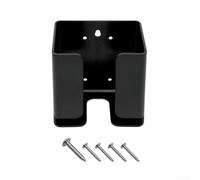 Support mural pour chargeur EV J1772 et boîte de charge, organiseur de câbles ABS noir avec dissipation de la chaleur