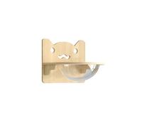 Support mural pour chat avec étagère, perchoir, griffoir, plate-forme de saut, arbre d'escalade compact pour chats d'intérieur