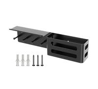 Support mural pour clés, 31 x 7 x 4,8 cm, support décoratif en métal, porte-clés et courrier pour mur - pour porte-monnaie, entrée, salon, chambre à coucher, dortoir, ferme, couloir, porte d'entrée, b