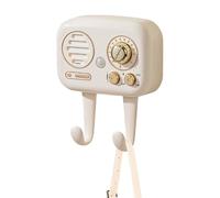 Support mural pour clés d'entrée avec rappel audio, volume réglable, crochets de rangement pour cuisine, salon, garage, unité de location, couloir, dortoir