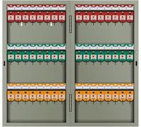 Support mural pour clés - Organiseur sécurisé pour immobilier et bureau - Solution durable d'économie d'espace pour une gestion efficace des clés