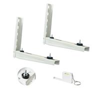 Support mural pour climatiseur Console murale pour climatiseurs RODIGAS MS 120 avec ruban de mesure et niveau à bulle | pour climatiseurs split et pompe à chaleur | montage rapide