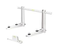 Support mural pour climatiseur MS230 Console murale pour climatiseurs | pour climatiseurs split et pompes à chaleur | avec ruban de mesure et niveau à bulle Longueur 420 mm