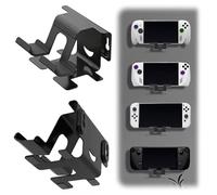 Support Mural pour Console PS5, 2 pièces, Support Mural Universel pour ROG Ally X, Support antidérapant pour Consoles Portables, Support Multi-Fonctions pour Bureau et Murs, Accessoires