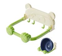 Support mural pour couvercle de casserole - Avec crochets à ventouse pour serviette de douche, cuisine, salle de bain, restaurant, ferme, salle de douche, serviette, brosse, chiffon, cuillère