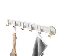 Support Mural Pour Crochets De Salle Bain, Chapeaux - Porte-manteau Adhésif Rangement,Support À Crochet Permettant Gagner L'espace, Organisation Dome