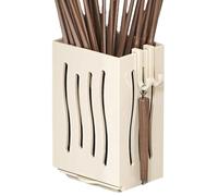 Support mural pour cuillère et fourchette, montage mural, étagère de rangement pour ustensiles de cuisine, étagère de rangement autonome, multifonction pour cuillères et baguettes, garde les