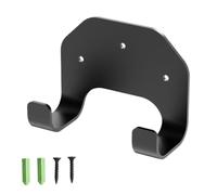 Support mural pour débroussailleuse - 15 x 6,5 x 11,2 cm - Organiseur robuste pour outils | Cintre portable pour garage | Cintre pour débroussailleuse pour pelouse, remorque, grange, jardin, atelier