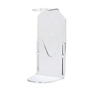 Support Mural pour Distributeur de Savon en Argent Kuishi, Porte-Bouteille de Savon de 250 à 500 ML, Distributeur Mural Chrome Simple, résistant à la Corrosion et aux Marques, Bouteille Non Incluse