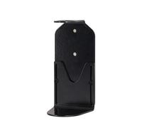 Support Mural pour Distributeur de Savon Noir Kuishi, Porte-Bouteille 250-500 ML, Noir Simple, résistance à la Corrosion, décoration sans encombrement, Bouteille Non Incluse.