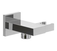 Villeroy & Boch Support de douchette Universal Showers TVC00046300061, carré, montage mural, chromé
