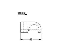 GROHE Support mural pour douchette RELEXA 28788000 chromé pour robinetterie murale Blanc G