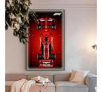 Support mural pour éclairage LED Lego Technic Ferrari SF-24 F1 42207 - Idée cadeau pour adultes (sans modèle)