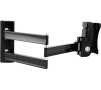 Support mural pour écran B-Tech BT7513 30,5 cm (12\ ) - 58,4 cm (23\ ) inclinable, mobile, rotatif noir