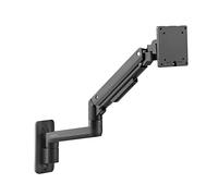 LogiLink BP0169 simple Support mural pour écran noir rotatif, réglable en hauteur, inclinable, rotatif, mobile