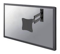 Support mural pour écran Neomounts FPMA-W830BLACK 25,4 cm (10\ ) - 68,6 cm (27\ ) inclinable, mobile noir