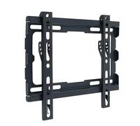 Support Mural pour écran ou TV de 23 à 43 Pouces, Noir, Installation Facile et Robuste, idéal pour optimiser l'espace.