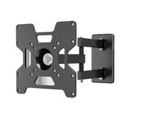 Support mural pour écran plat LED 26-43" jusqu'à 30 kg VESA 200 x 200 mm avec bras d'extension pivotant