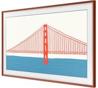 Support mural pour écran plat Samsung Cadre The Frame 55 Rouge brique 2021 2022 2023