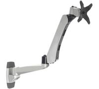 Support mural pour écran SpeaKa Professional SP-1624868 25,4 cm (10) - 76,2 cm (30) réglable en hauteur, inclinable, mobile, rotatif argent-noir