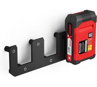 Support mural pour Einhell batteries adapté aux batteries 18V Support mural pour support de batterie Power-X-Change (3 batteries)