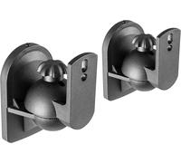 Support Mural Pour Enceinte Lh028-B, Lot De 2 Supports Inclinables Et Orientables Pour Haut-Parleurs, Noir