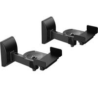 Support mural pour enceintes Bookshelves Wall Mount noir paire