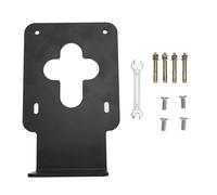 Support mural pour enceintes KEF LSX II, support mural robuste avec clips de câble, construction solide, angle réglable, conception compacte,