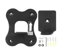 Support Mural pour Enceintes Surround arrière Samsung SWA 9500S XZ - Conception en métal de 3 mm, Installation Facile, Fixation discrète et esthétique pour Barres de Son HW Q900A, Q800A et Q700A