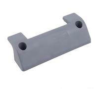 Support mural pour enrouleur de tuyau - Support de rangement compact en PVC pour tuyau d'arrosage - Support de tuyau d'arrosage pour une organisation bien rangée en extérieur, gris
