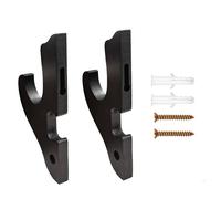 Support Mural Pour Épée En Bois,Crochet Pour Épée De Samouraï Katana Tanto,Présentoir Réglable Pour Couteau,Baguette De Cosplay.1 Pair.