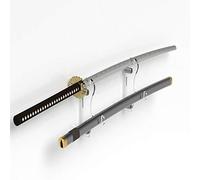 Support Mural pour épée Katanas, Support Mural décoratif, Support Mural en Acrylique, Crochet d'samouraï, Support Mural Double Couche, Convient pour Toutes Les épées