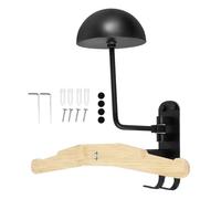 Support Mural pour Équipement - De Rangement Moto, Présentoir Rotatif Multifonctionnel, Organisateur Casque, Maillot Et Gants, Support Gain Place Construction Robuste | Moto Usage Maison Garage