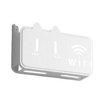 Support mural pour étagère de routeur, support de rack de routeur, support de routeur de montage mural autocollant arrière, étagère de rangement décorative multifonctionnelle pour s